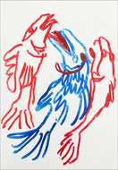 Josh Smith: Untitled, Hand-Painted Book / Signed